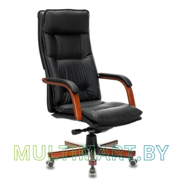 Компьютерное кресло Бюрократ T-9927WALNUT (черный)